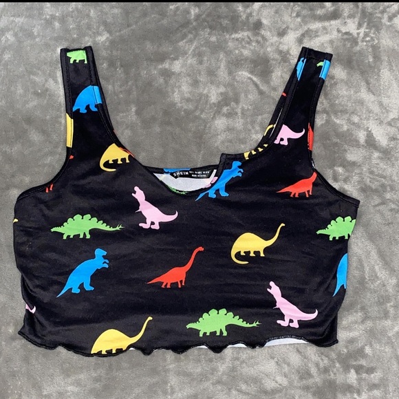 Shein dinosaur crop - Picture 1 of 1